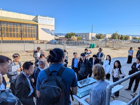 Aoba-BBTシリコンバレー視察研修2025 Natel Energy工場見学の様子①